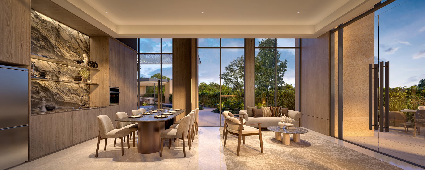Function and dining room